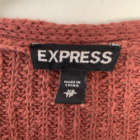 Zip Front Express London Tunic Sweater - Picture 2 of 7